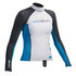 Gul Junior À Manches Longues Rashguard 2,015 - Blanc / Crip