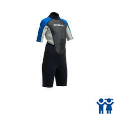 Réponse Junior Gul 3 / 2Mm Flatlock T2 Shorty Wetsuit - Noir / Bleu Réponse Junior Gul 3 / 2Mm Flatlock T2 Shorty Wetsuit - Noir / Bleu