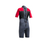 Réponse Junior Gul 3 / 2Mm Flatlock T2 Shorty Wetsuit - Graphique / Rouge