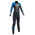 Réponse Junior Gul 3 / 2Mm Flatlock T2 Steamer Wetsuit - Blk / Bleu