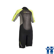 Gul Junior Response 3 / 2Mm Shorty Wetsuit - Noir / Lime Gul Junior Response 3 / 2Mm Shorty Wetsuit - Noir / Lime