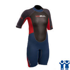 Gul Junior Response 3 / 2Mm Shorty Wetsuit - Bleu / Graphite