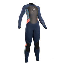 Combinaison Néoprène Gul Junior Girls Response 3 / 2Mm - Marine / Rose - Re1323-B7