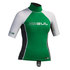 Gul Junior Manches Courtes Lycra - Vert / Gunmetal