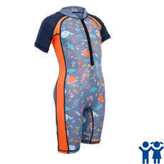 Gul Junior Protection Uv Sunsuit - Sealife