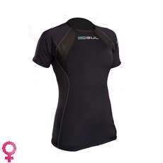 Gul Ladies Evolite Fl Thermal Manches Courtes Top - Noir Gul Ladies Evolite Fl Thermal Manches Courtes Top - Noir