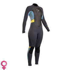 Gul Ladies Response 3 / 2Mm Fl Wetsuit - Graphite / Lignes Gul Ladies Response 3 / 2Mm Fl Wetsuit - Graphite / Lignes