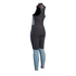 Gul Femmes Surflite 2Mm Long Jane Wetsuit - Graphite / Lignes