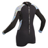 Gul Ladies Surflite 2Mm Flatbl Springsuit Combinaison - Noir / Lignes