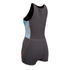 Gul Femmes Surflite 3Mm Fl Short Jane Wetsuit - Graphite / Sarcelle