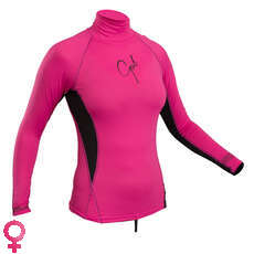 Gul Ladies Swami Manches Longues Rashvest - Rose / Noir Gul Ladies Swami Manches Longues Rashvest - Rose / Noir