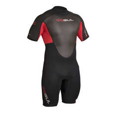 Gul Response 3 / 2Mm Flatlock Shorty Wetsuit - Noir / Rouge Gul Response 3 / 2Mm Flatlock Shorty Wetsuit - Noir / Rouge