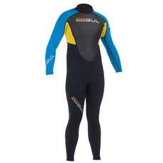 Gul Réponse 3 / 2Mm Flatlock Steamer Combinaison 2 015 - Noir / Bleu Électrique Gul Réponse 3 / 2Mm Flatlock Steamer Combinaison 2 015 - Noir / Bleu Électrique