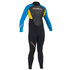 Gul Réponse 3 / 2Mm Flatlock Steamer Combinaison 2 015 - Noir / Bleu Électrique