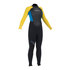 Réponse Gul Junior 3 / 2Mm Steamer Combinaison - Noir / Soleil