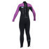 Gul Juniors Filles Réponse 3 / 2Mm Steamer Combinaison - Noir / Iris