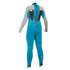 Gul Juniors Filles Réponse 3 / 2Mm Steamer Combinaison 2015 - Turq / Argent