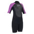 Gul Junior Féminin Réponse 3 / 2Mm Été Shorty Wetsuit 2023- Noir / Iris
