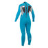 Gul Femmes Réponse 3 / 2Mm Steamer Combinaison - Turquoise / Argent