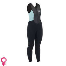 Gul Femmes Réponse 3Mm Flatlock Long Jane Combinaison - Noir / Glacier Gul Femmes Réponse 3Mm Flatlock Long Jane Combinaison - Noir / Glacier