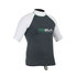 Gul Riva Hommes Manches Courtes Lycra 2015 - Gunmetal / Blanc