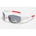 Gul Saco Flottantes Lunettes De Soleil - Blanc / Rouge