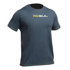 Gul À Manches Courtes T-Fit Rashvest - Ash