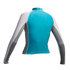 Rashguard Gul Surf Junior Féminin À Manches Longues 2,015 - Turquoise / Argent