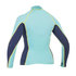 Gul Swami Femmes Manches Longues Rashguard - Glacier / Blueribbon