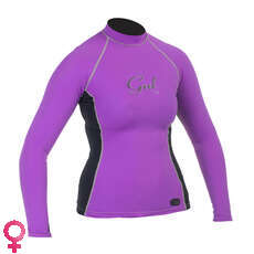 Gul Swami Femmes Manches Longues Rashguard - Iris / Noir Gul Swami Femmes Manches Longues Rashguard - Iris / Noir