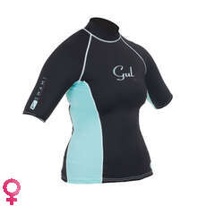 Rashguard Gul Swami Femmes Manches Courtes - Noir / Glacier Rashguard Gul Swami Femmes Manches Courtes - Noir / Glacier