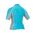 Rashguard Gul Swami Femmes Manches Courtes - Turquoise / Argent