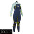 Viper Gul Womens 4 / 3Mm Ourlets Wetsuit 2015 - Bleu / Glacier