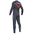Gul Viper 5 / 3Mm Aveugles Point Mens Steamer Combinaison 2 014 - Graphite / Noir