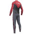 Gul Viper 5 / 3Mm Aveugles Point Mens Steamer Wetsuit - Gris / Rouge