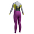 Gul Femmes Viper 3/2 Bs Chest Zip Wetsuit - Mulberry / Gris