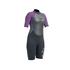 Gul Womens G-Force 3Mm Flatlock T2 Shorty Wetsuit - Noir / Mulbry