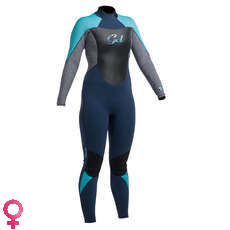 Réponse Femmes Gul 4 / 3Mm Blindstitched Wetsuit - Navy / Marl Réponse Femmes Gul 4 / 3Mm Blindstitched Wetsuit - Navy / Marl