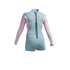 Gul Femmes Surflite 2Mm Flatlock Sdl T2 Springsuit - Acid Blue / Rose