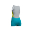 Gul Femmes Surflite 3Mm F / L Sdl T2 Shortjane - Lime / Cyan Clair