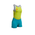 Gul Femmes Surflite 3Mm F / L Sdl T2 Shortjane - Lime / Cyan Clair