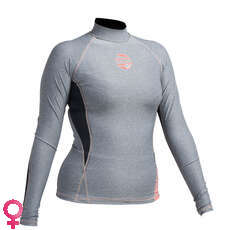 Gul Femmes Swami F / L À Manches Longues Rashguard - Marl / Noir Gul Femmes Swami F / L À Manches Longues Rashguard - Marl / Noir