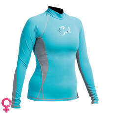 Gul Femmes Swami F / L À Manches Longues Rashguard - Turquoise / Marl Gul Femmes Swami F / L À Manches Longues Rashguard - Turquoise / Marl
