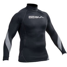 Gul Xola Flatlock Manches Longues Rashguard - Noir Gul Xola Flatlock Manches Longues Rashguard - Noir