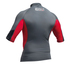 Gul Xola Flatlock Manches Courtes Lycra - Ash / Rouge