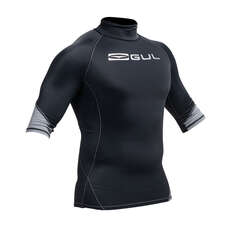 Gul Xola Flatlock Manches Courtes Lycra - Noir Gul Xola Flatlock Manches Courtes Lycra - Noir