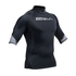 Gul Xola Flatlock Manches Courtes Lycra - Noir
