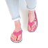 Tongs En Toile Gumbies Islander Pour Femmes - Hibiscus Rose