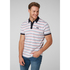 Polo Helly Hansen Fjord - Rayures Fanées Bleu Marine