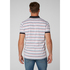 Polo Helly Hansen Fjord - Rayures Fanées Bleu Marine